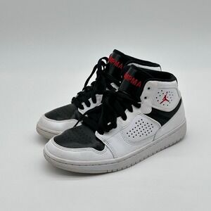 Air Jordan Access‎ Boys Sz 6Y AV7941-101 Nike White Basketball Shoes Sneakers
